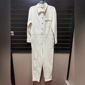 Sandy Liang x Target Cream Utility Jumpsuit Size 10